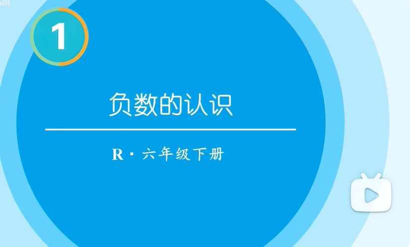 人教版小学数学预习教学视频六年级下册